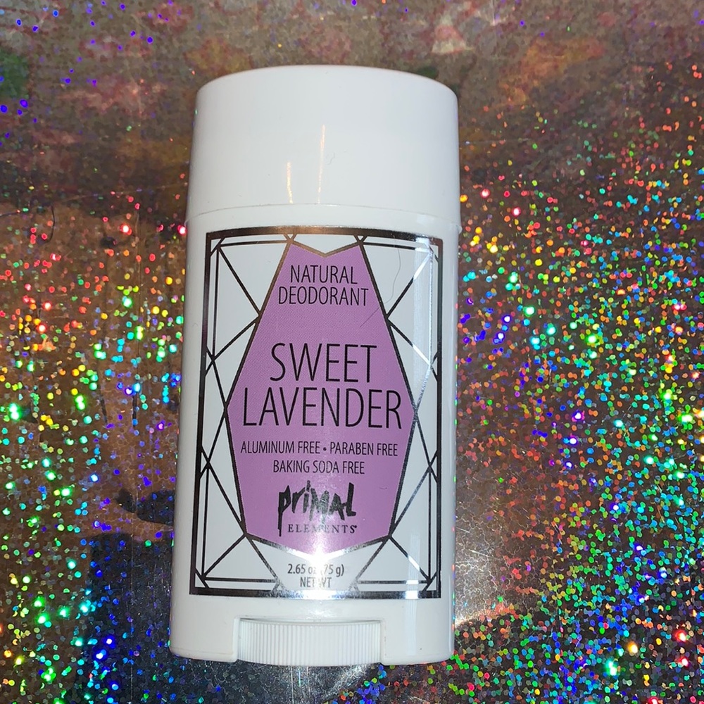 5/$20 or $8 Primal Elements Sweet Lavender Natural Deodorant New Unopened